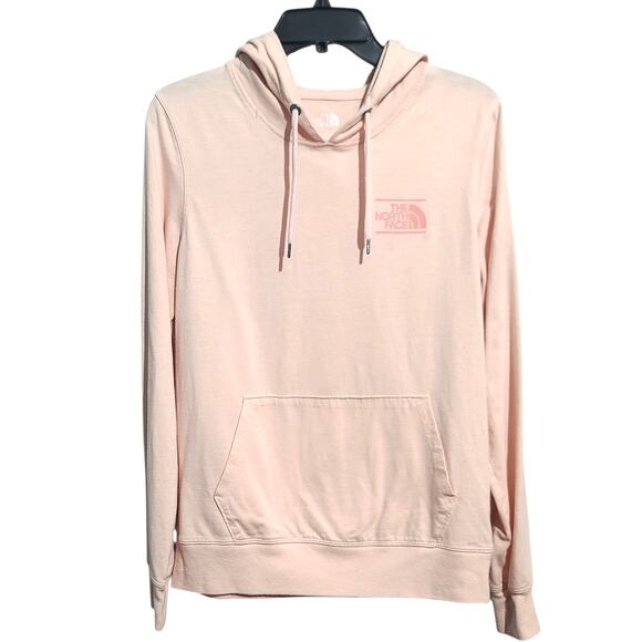 The North Face Pink Lightweight Hooded Shirt Size Large - Picture 1 of 6